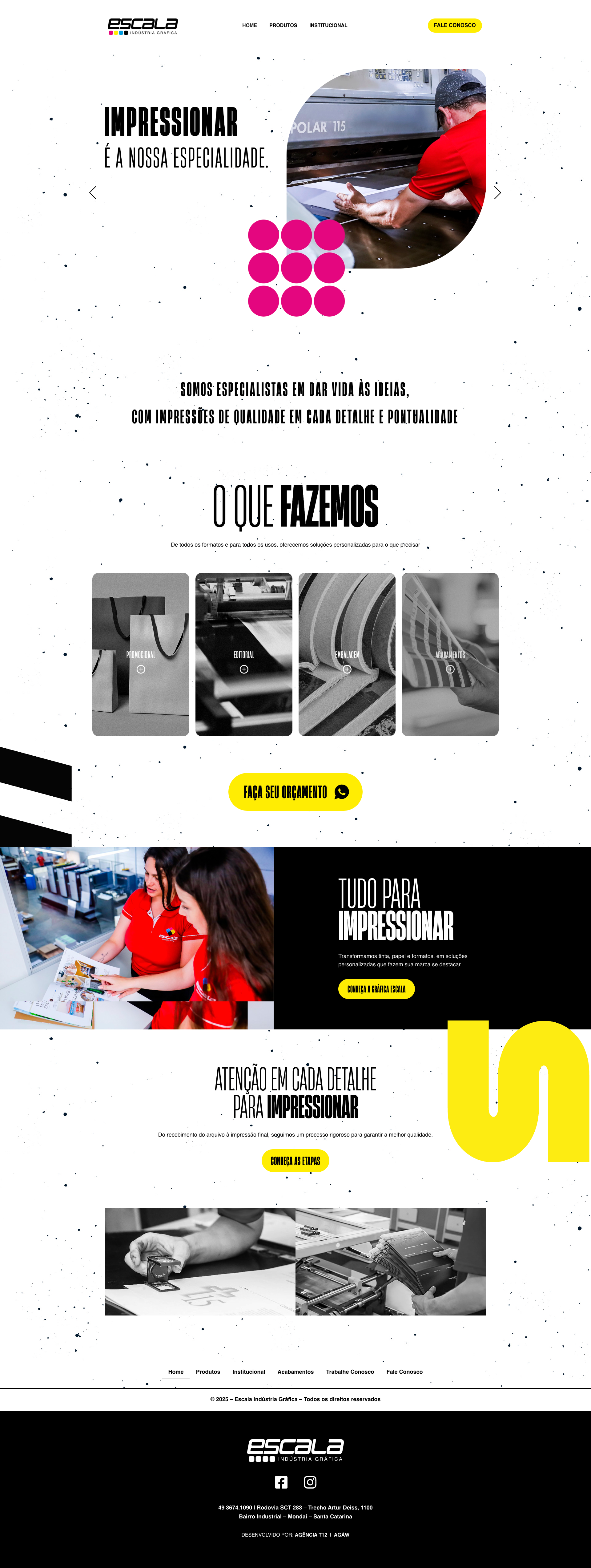 Site Escala Gráfica